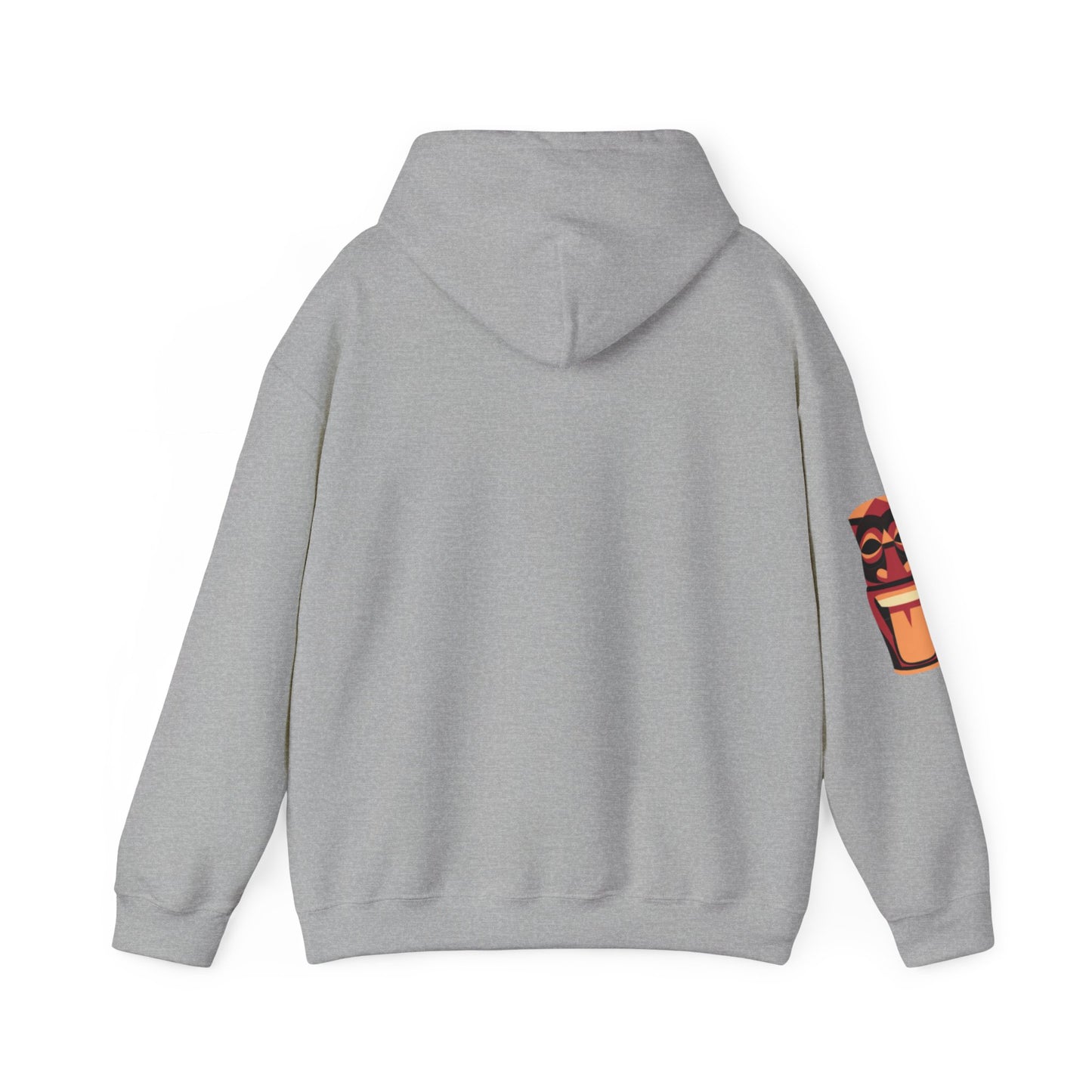 Hoodie — 'TO TEM' Graffiti Logo Hooded Sweatshirt