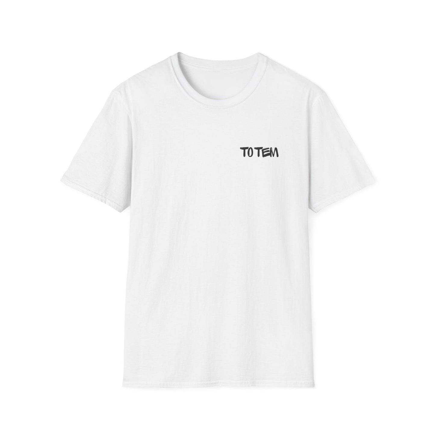 Tiki Mask Graphic T-Shirt — 'To Team' Chest Text, Colorful Hawaiian Aloha Vibe